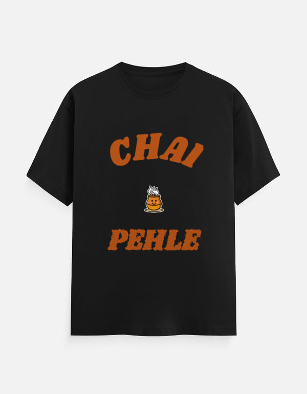 Chai Pehle Unisex Classic Crew T-Shirt